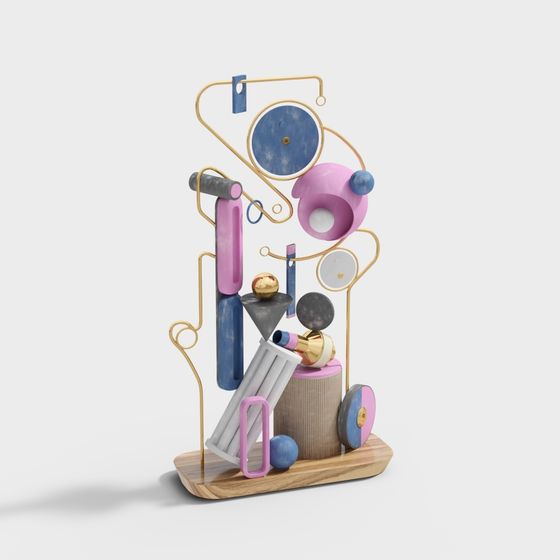 Stunning Abstract Sculpture 3D model