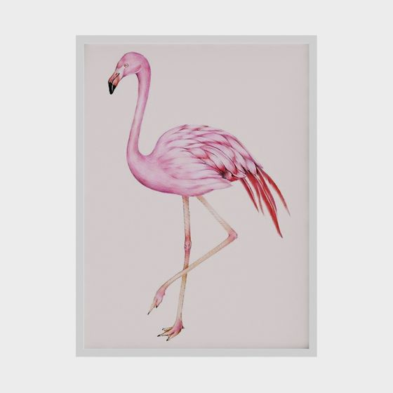 Elegant Flamingo 3D model for Creative Projects