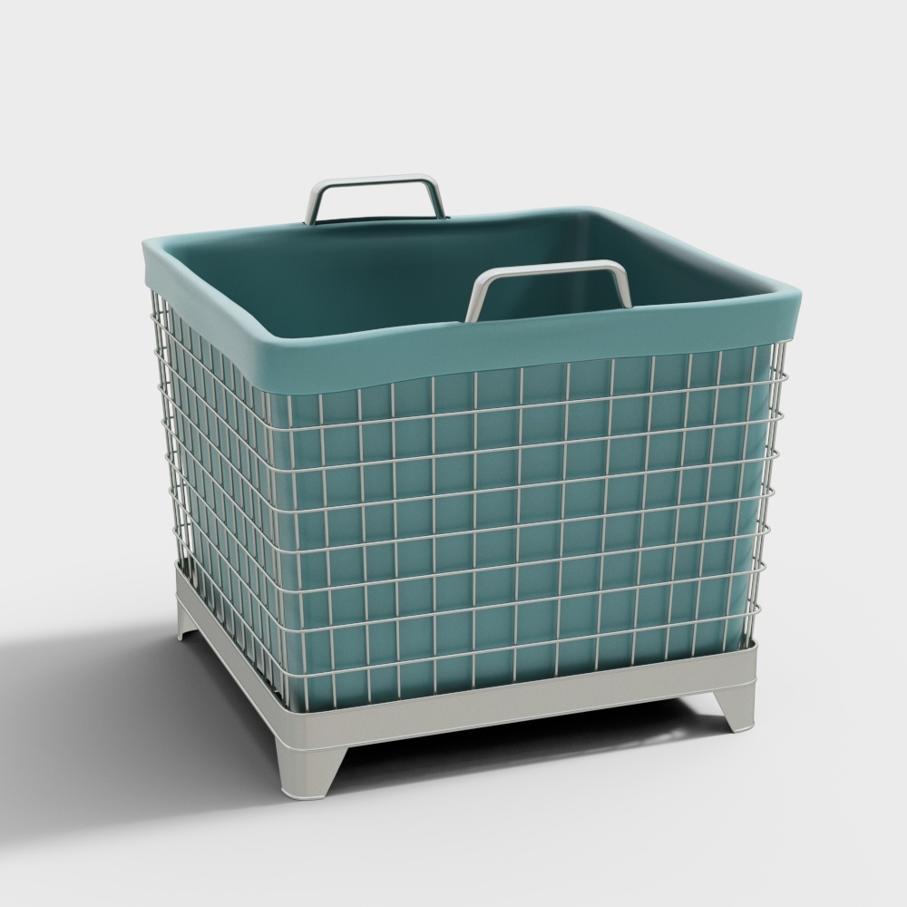 Nordic supermarket shopping basket