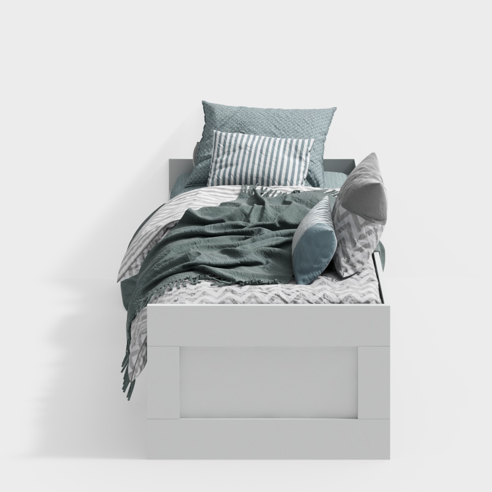 Letto singolo moderno