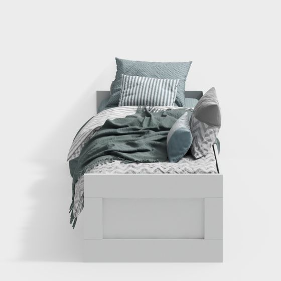 Letto singolo moderno