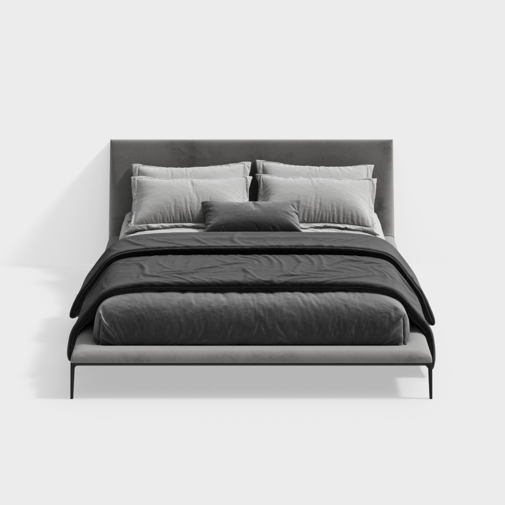 เตียงนอนแบบคู่สมัยใหม่