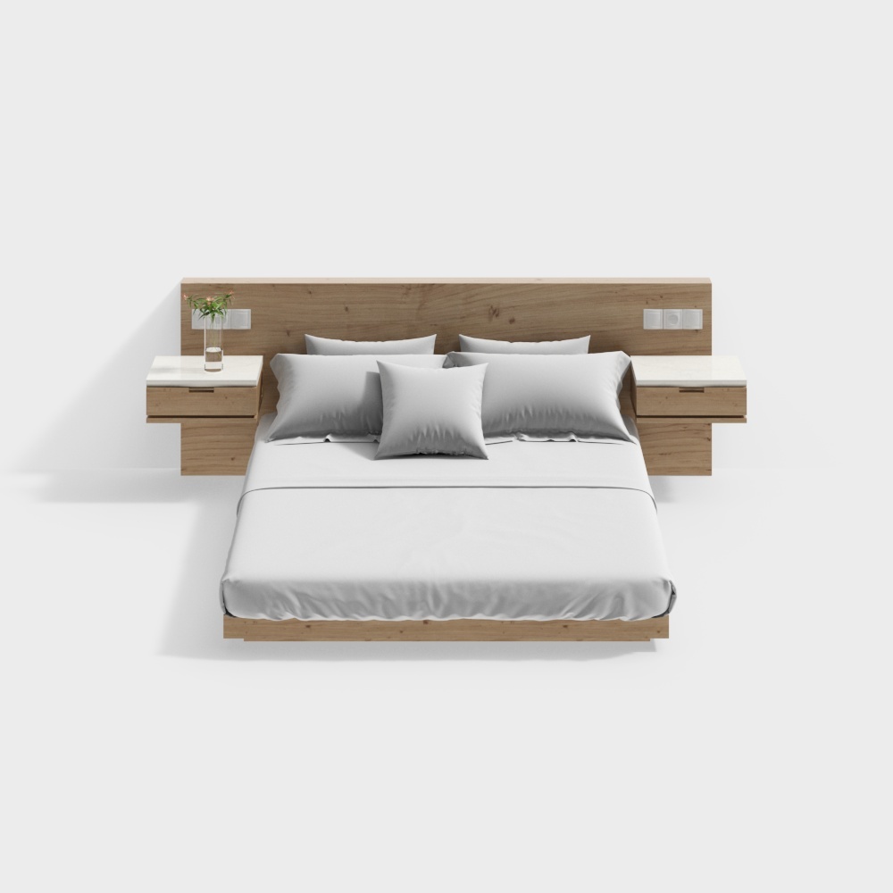 Camera per Ospiti in Stile Giapponese con Letto Matrimoniale