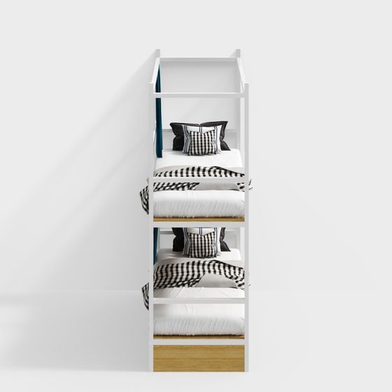 Dormitorio moderno con literas