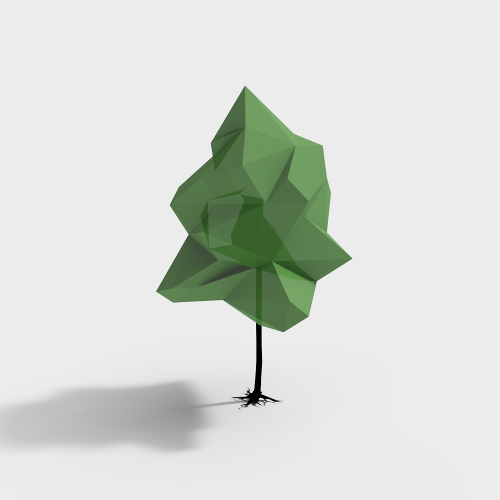 Cartoon model_Tree 026