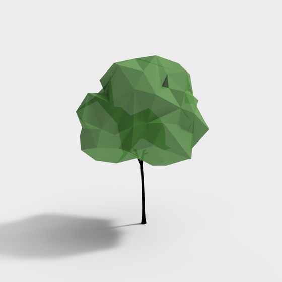 Geometric Forest Guardian 3D model