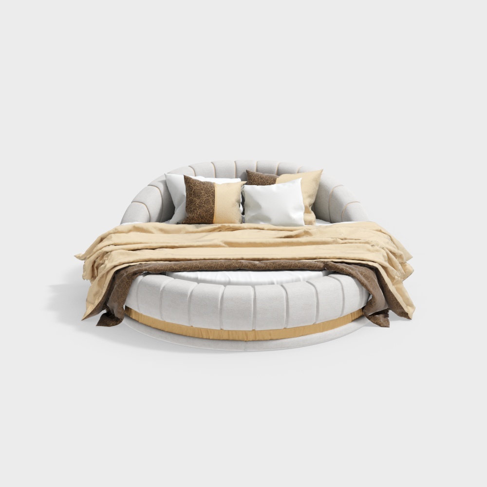 Giường tròn hiện đại