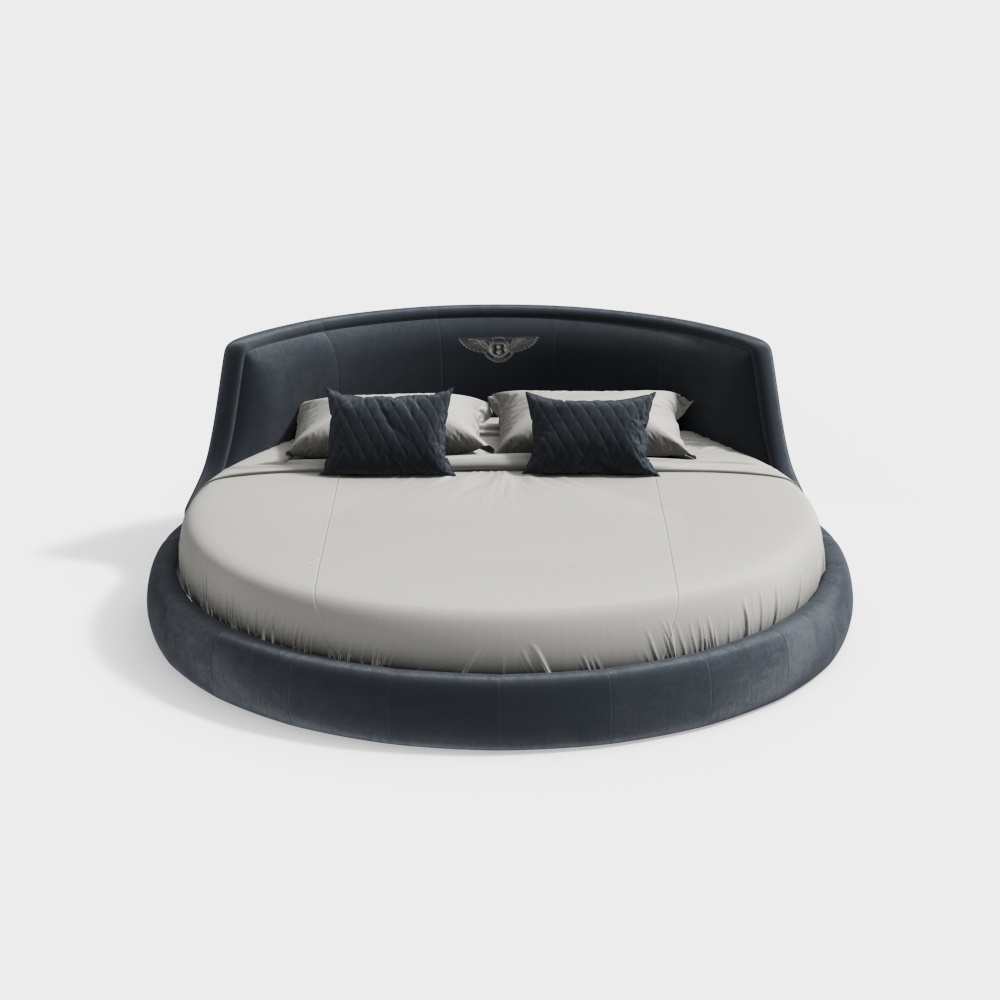 Modern round bed