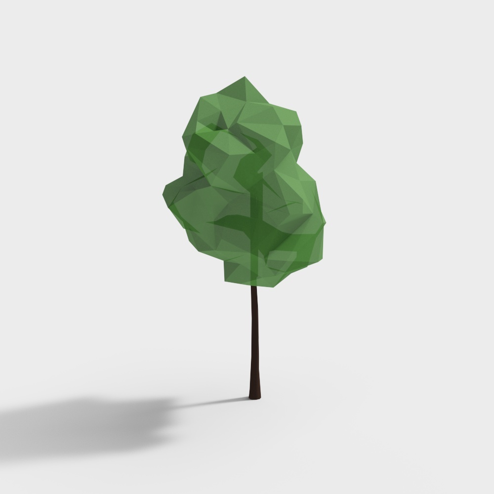 Cartoon model_Tree 154