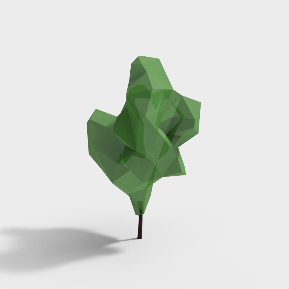 Cartoon model_Tree 142