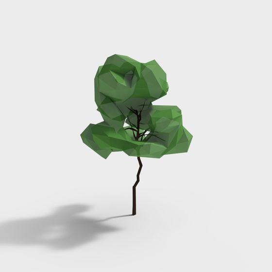 Forest Guardian Low-Polygon 3D model for Creative Projects