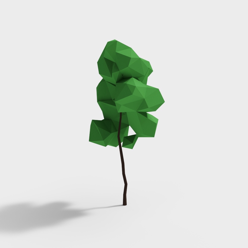Geometric Forest Guardian 3D model