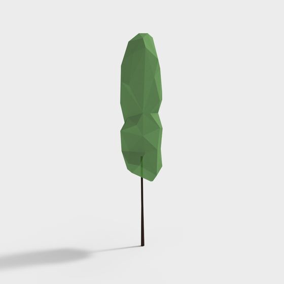 Geometric Forest Guardian 3D Model for Creative Projects