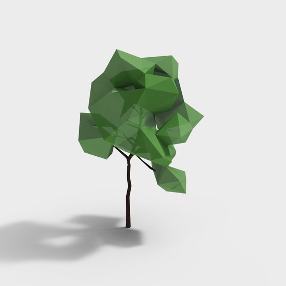 Geometric Forest Guardian 3D model