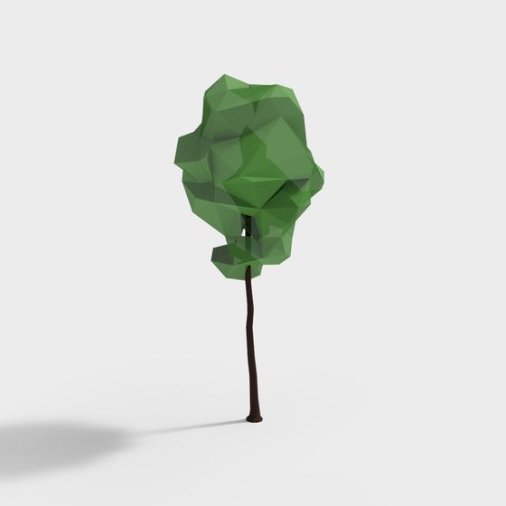 Geometric Forest Guardian 3D model