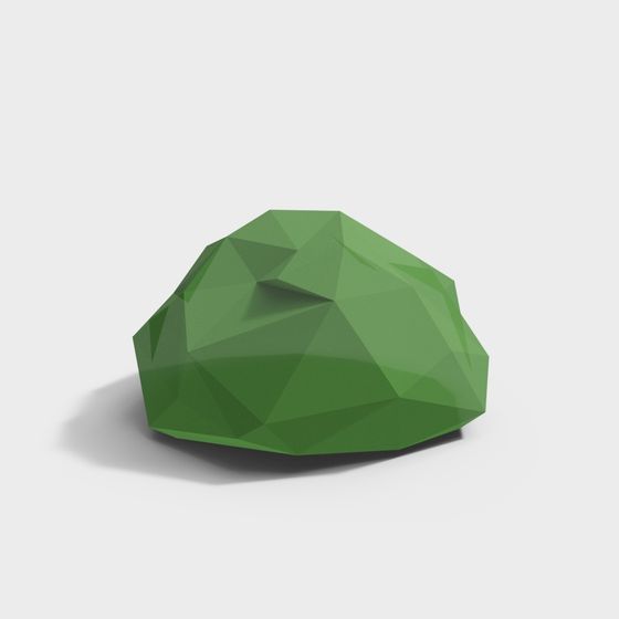 Emerald Monolith 3D model