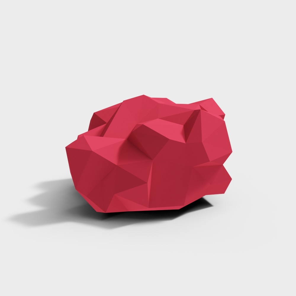 Prism Heart 3D model