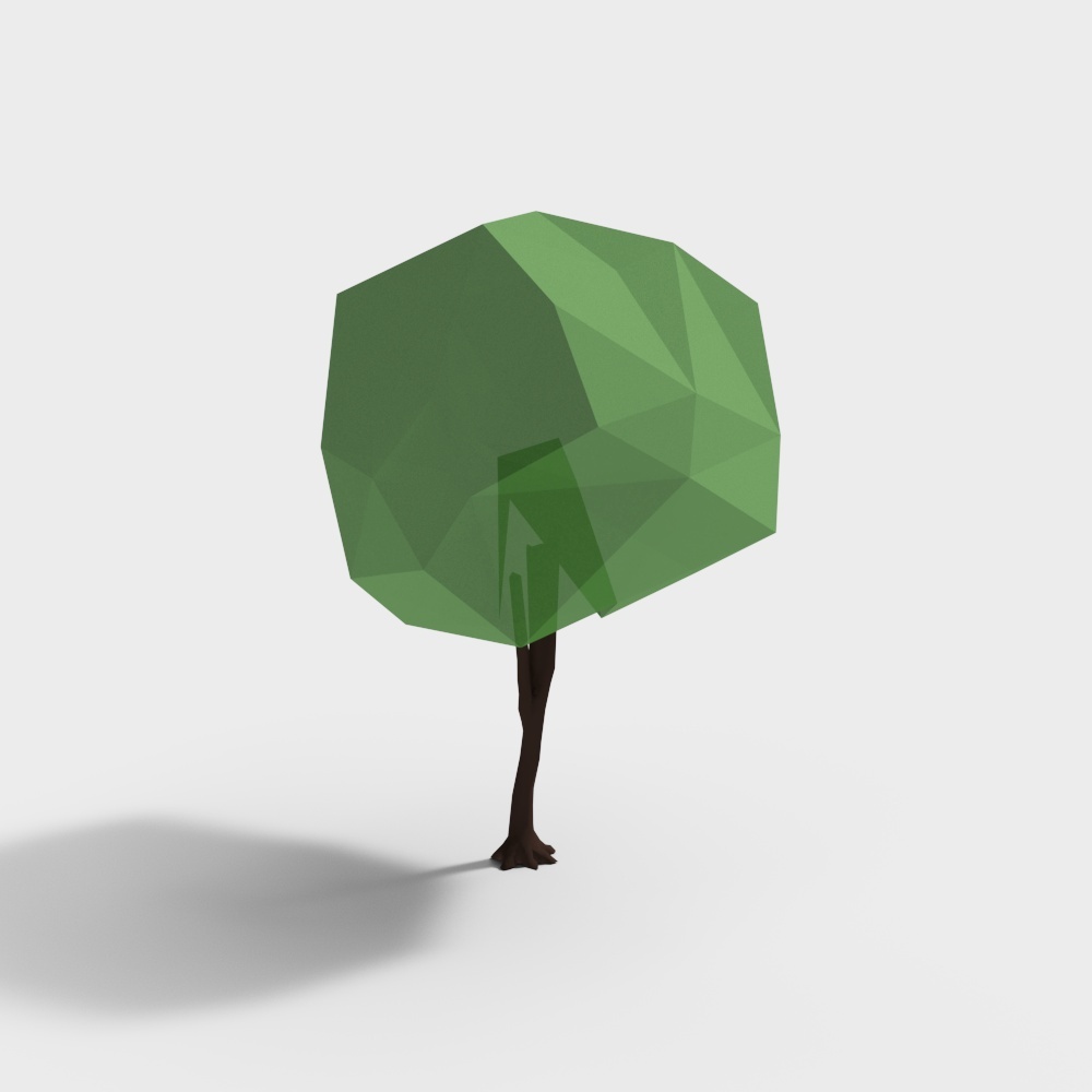 Modèle de dessin animé_Arbre 063