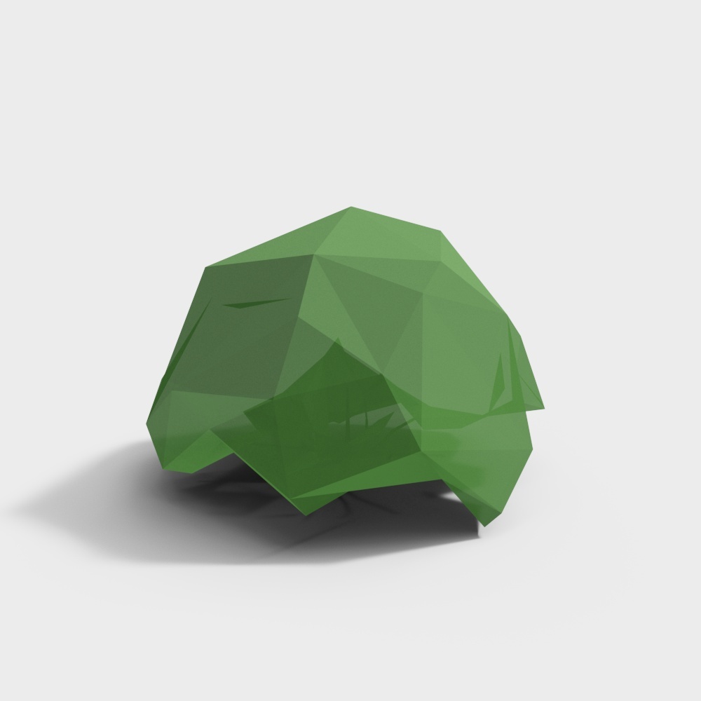 Forest Spirit Low Poly 3D Model