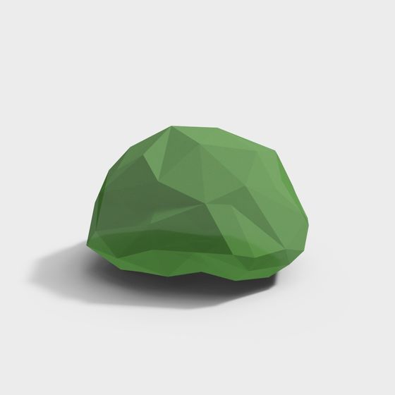 Artistic Mountain Stone 3D Model for Creative Projects