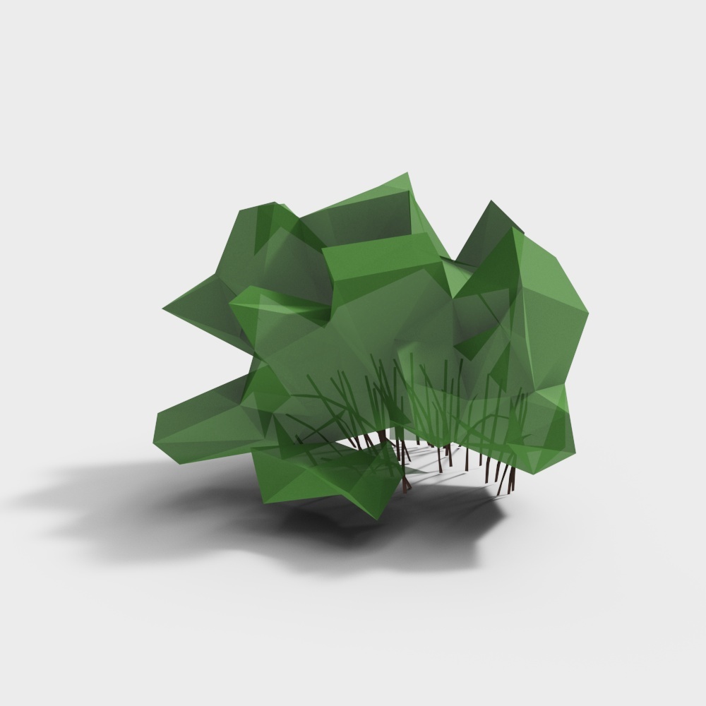 Cartoon model_Tree 082