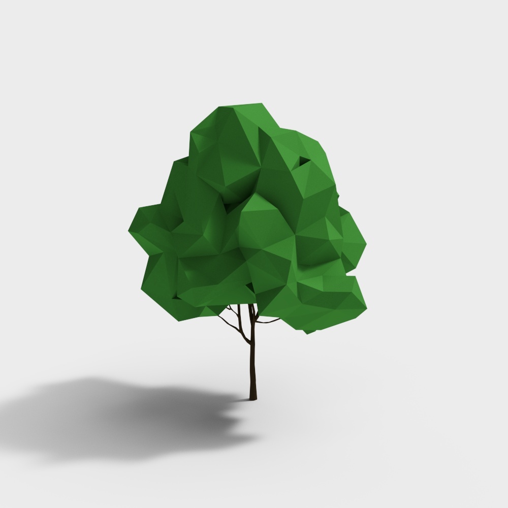 Cartoon model_Tree 008