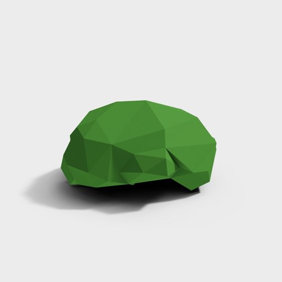 Wisdom Stone Low-Poly 3D model
