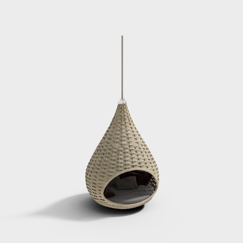 Nouvelle chaise suspendue de style chinois