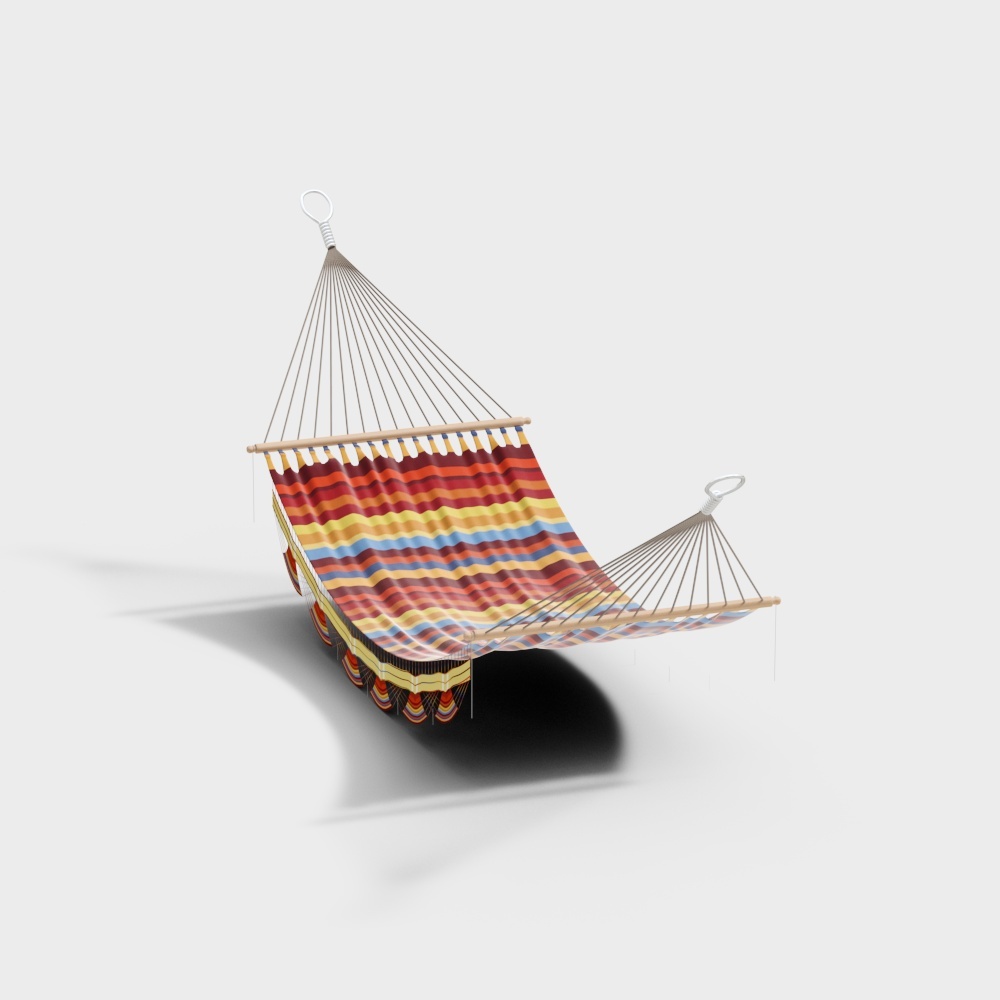 Hamaca colorida moderna