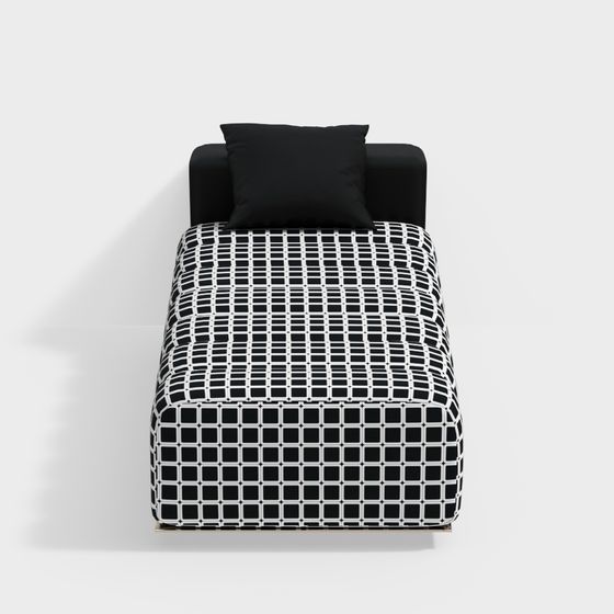 Urban Sofa 3D model for Modern Aesthetics