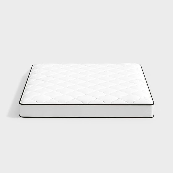 Modern Minimalist Mattress 3D model