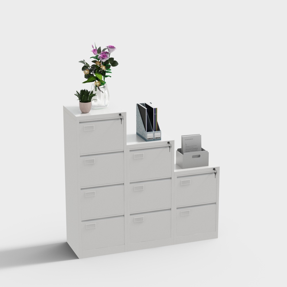 modern filing cabinet