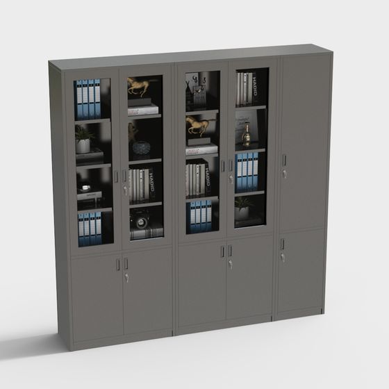 Tủ đựng tài liệu nhiều cánh hiện đại