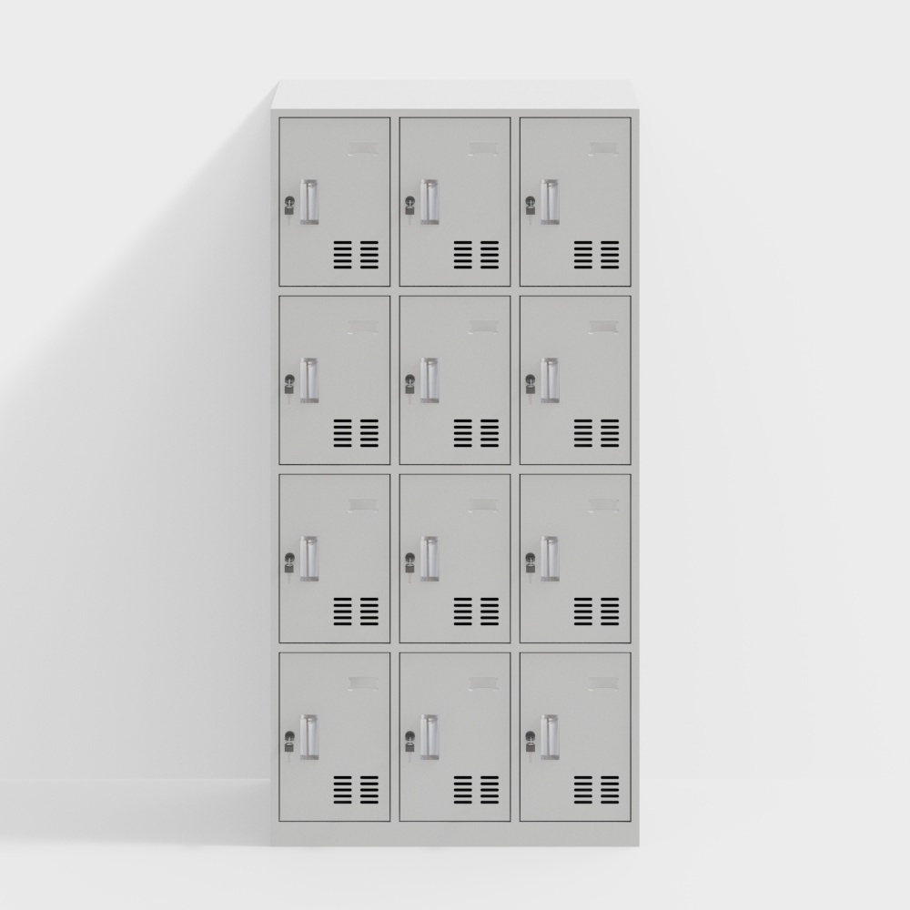 Modern multi-door locker locker