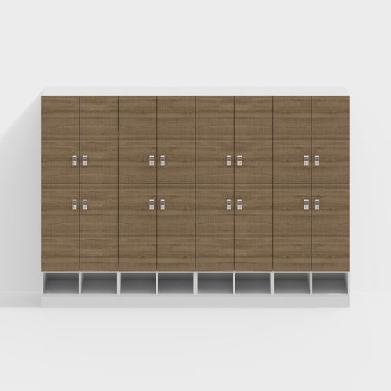 Urban Storage Cabinet 3D model
