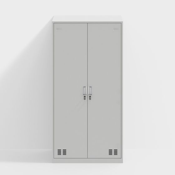 현대 이중 도어 사물함