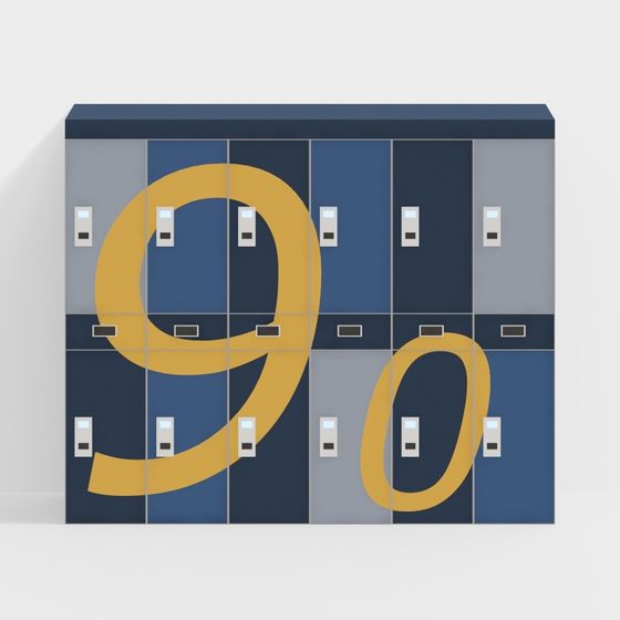 Phòng thay đồ hiện đại tủ đựng đồ chín không