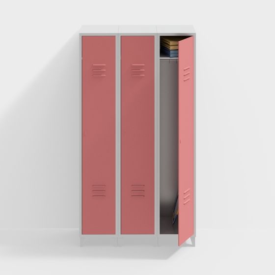 Campus Locker 3D model