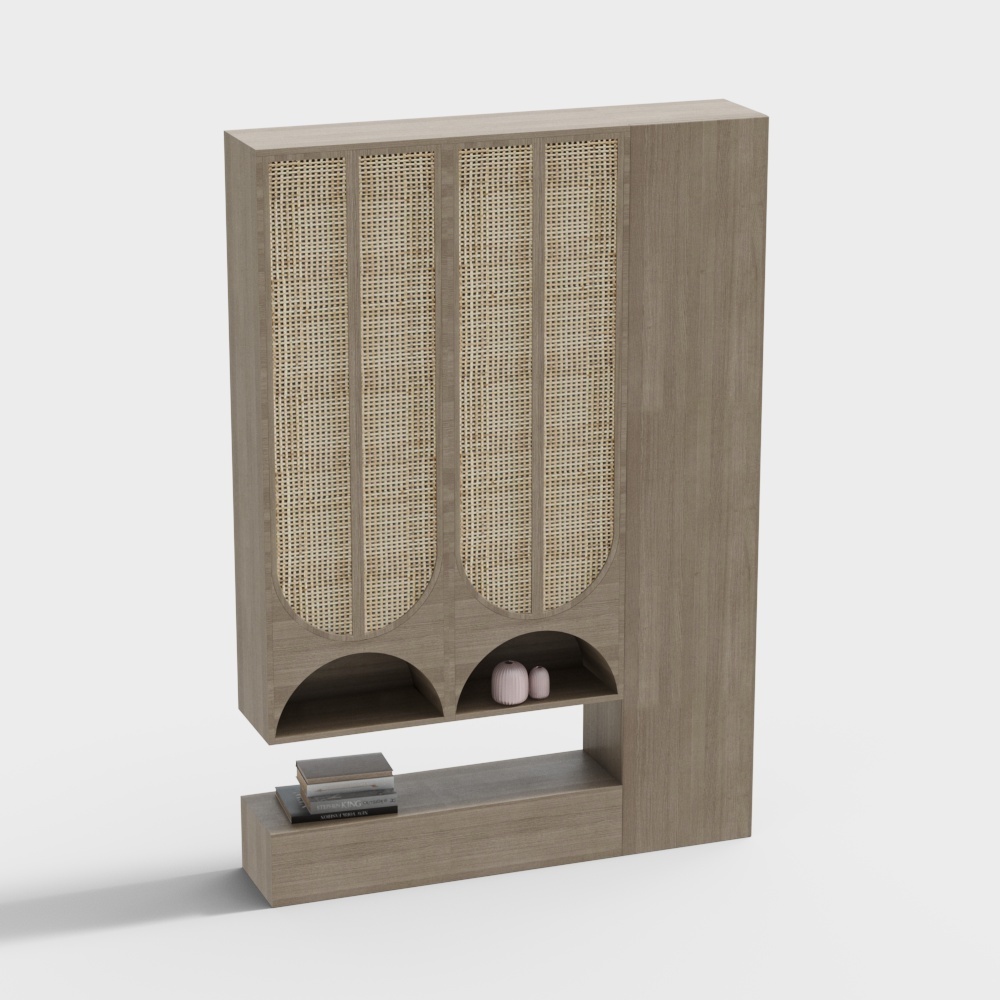 Wabi-Sabi Style decorative Cabinet