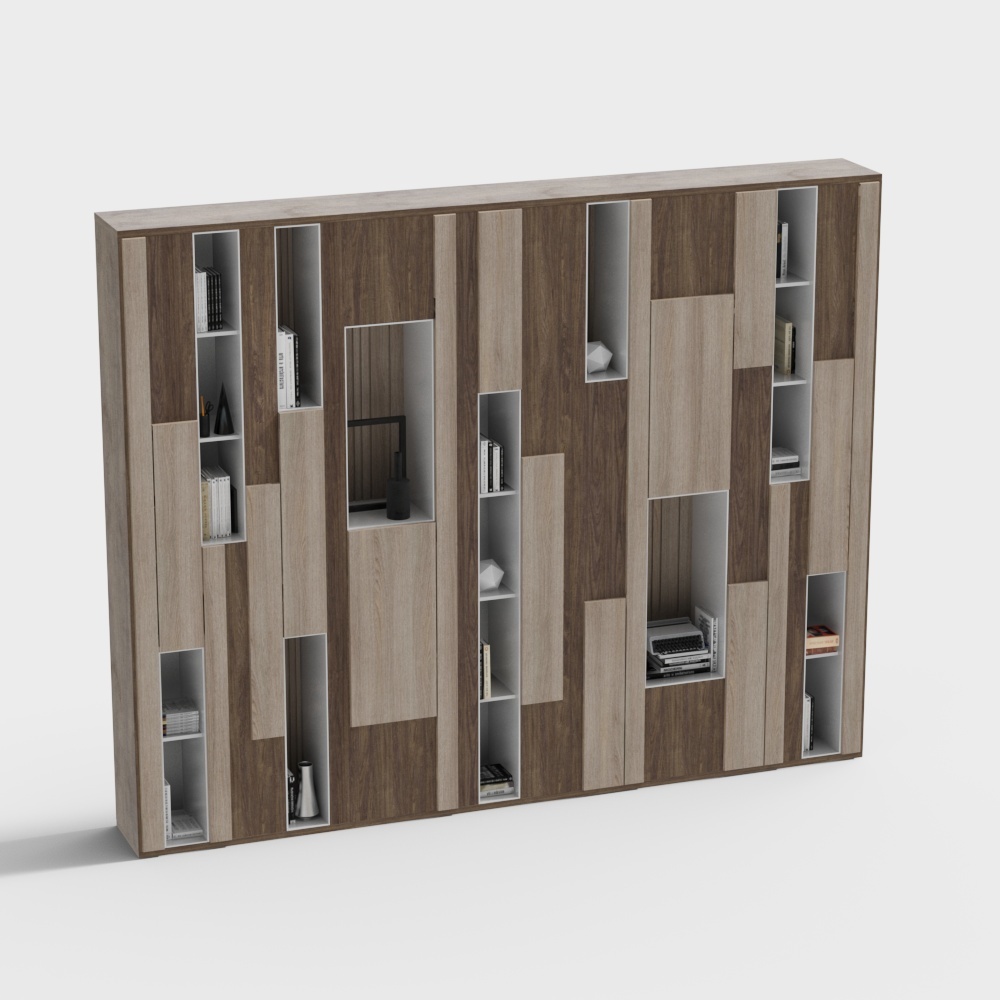 Modern decorative shelf bookshelf shelf