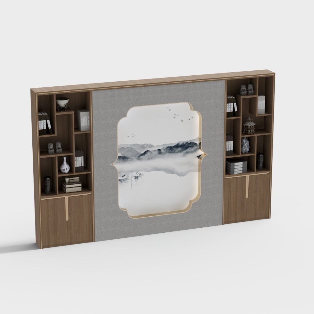 Neo-Chinese decorative Cabinet