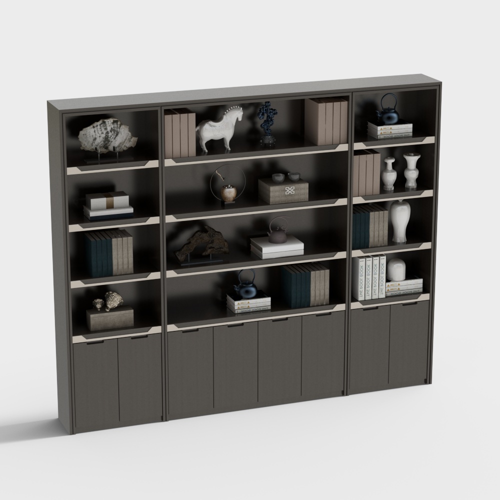 신 중국식 장식 캐비넷