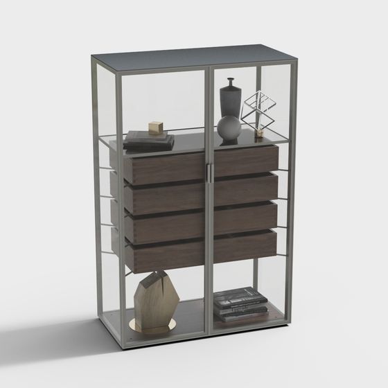 Urban Showcase 3D model for Contemporary Spaces