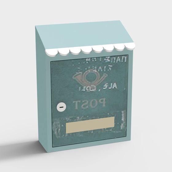 Boîte aux lettres de stand de scène moderne; boîte aux lettres; boîte postale