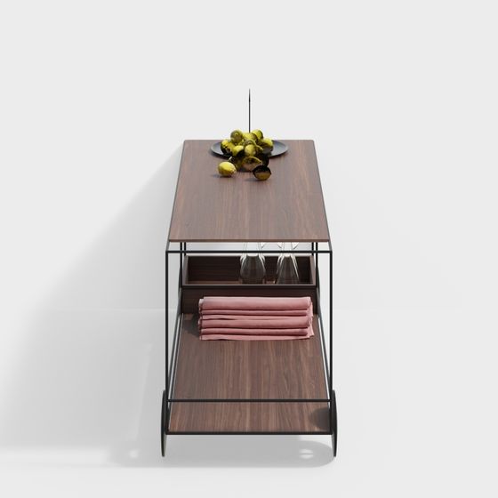 Urban Living Room Side Table 3D model