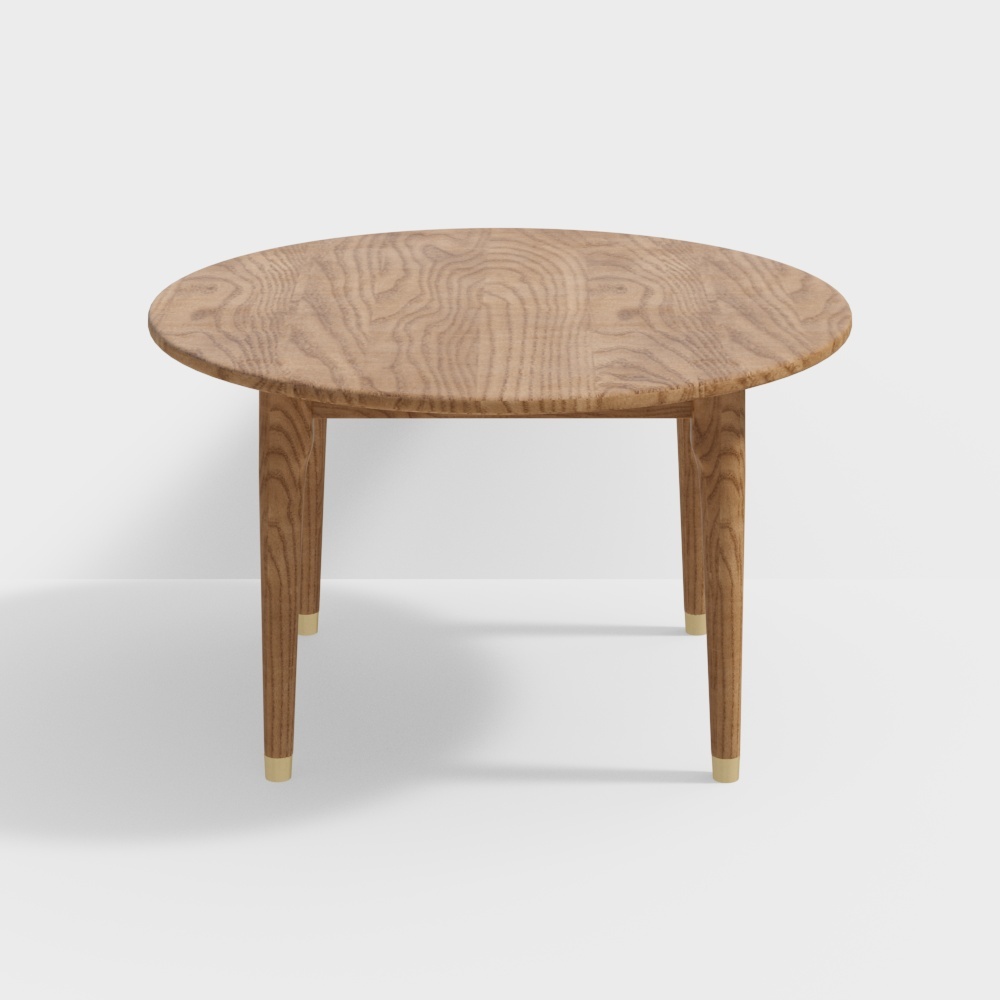 YoujiaMiao with new Chinese style Nordic ash rubber wood walnut ebony solid wood dining table 145021532