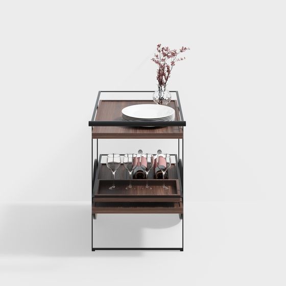 Urban Wine Cabinet 3D model