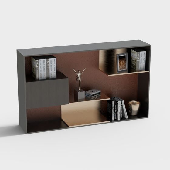 Elegant Urban Study 3D model for Stylish Spaces