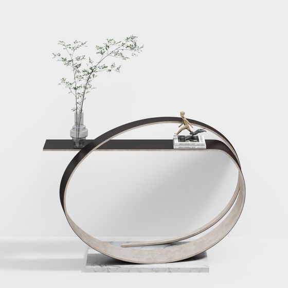 Streamlined Vanity 3D model for Modern Aesthetics