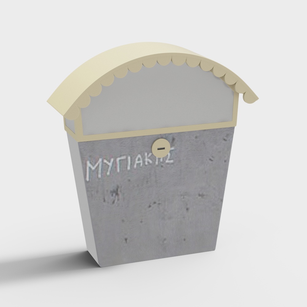 Street Vendor Stand 3D model